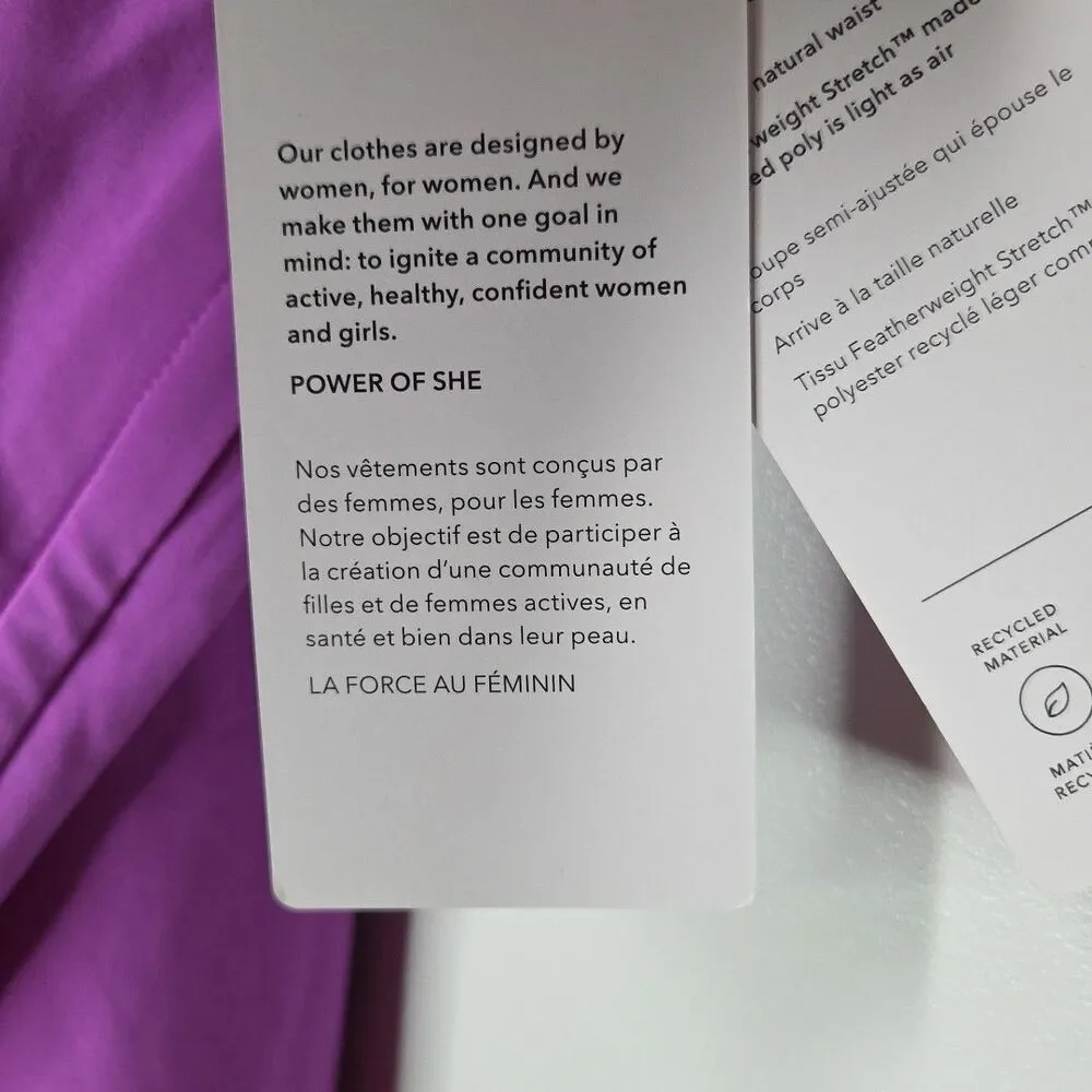 Athleta item description